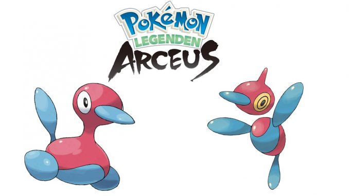 Pokémon Legenden: Arceus - Porygon2 und Porygon-Z