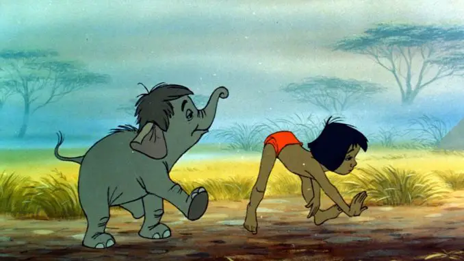 Das Dschungelbuch: Mowgli geht wie ein Elefant
