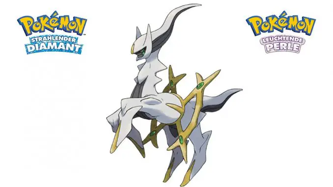 Pokémon Strahlender Diamant und Leuchtende Perle - Arceus