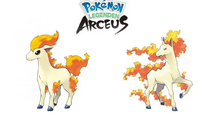 Pokémon Legenden: Arceus - Ponita und Gallopa