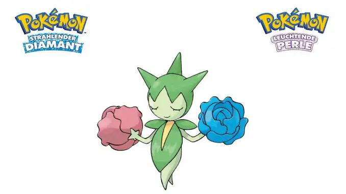 Pokémon Strahlender Diamant und Leuchtende Perle - Roselia