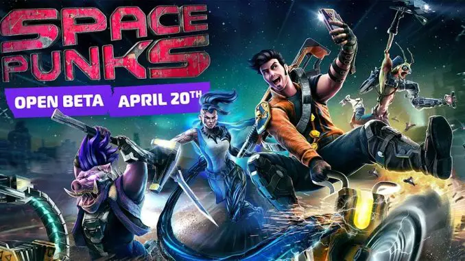Space Punks: Open Beta Key Art