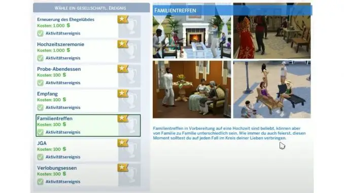 Die Sims 4 - Familientreffen