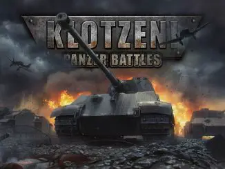 Klotzen! Panzer Battles - Key Art