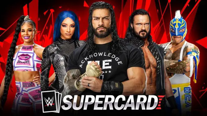 WWE SuperCard Season 8 - Key Art