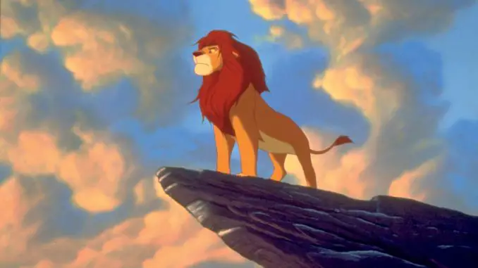 Szene aus Der König der Löwen