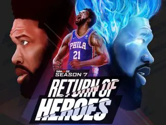 NBA 2K22 Season 7 Return of Heroes Key Art