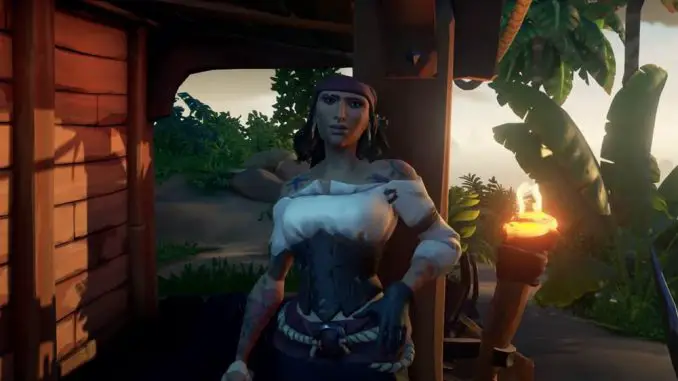 Sea of Thieves: Larinna in Shrouded Ghost