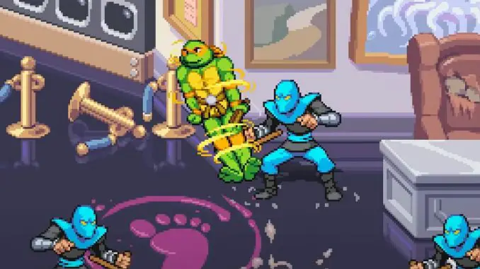 Teenage Mutant Ninja Turtles : Shredder's Revenge - Aufwärts-Kick