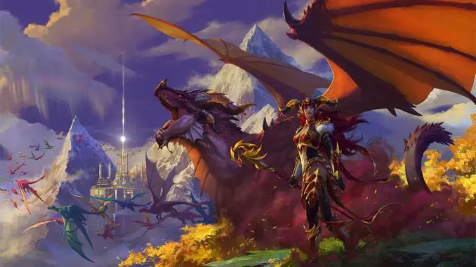 World of Warcraft - Dragonflight Key Art