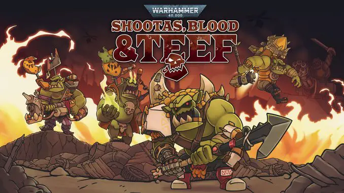 Warhammer 40k - Shootas, Blood & Teef - Key Art