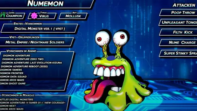 Digimon Survive - Numemon