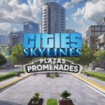 Cities: Skylines bietet mit Plazas and Promenades einen Platz zum Flanieren