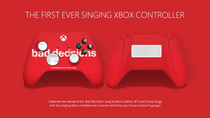 Bad Decisions Xbox Controller - Key Art