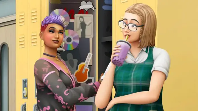 Sims 4 - Highschool-Jahre - Freunde finden und sich dann nachts rausschleichen
