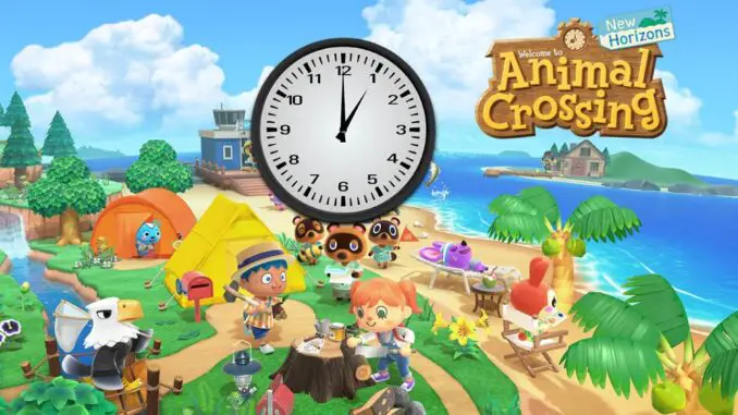 In Animal Crossing: New Horizons können Zeitreisen durchgeführt werden