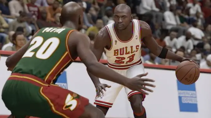 NBA 2K23 - Michael Jordan im Spiel