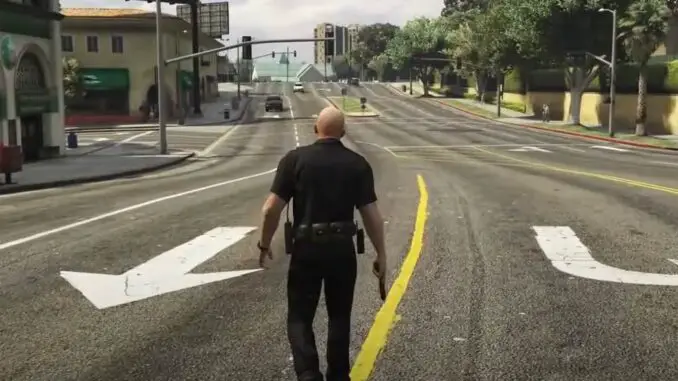 GTA Online - Als Polizist unterwegs