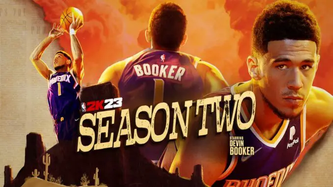 NBA 2K23: Season 2 - Devin Booker - Key Art