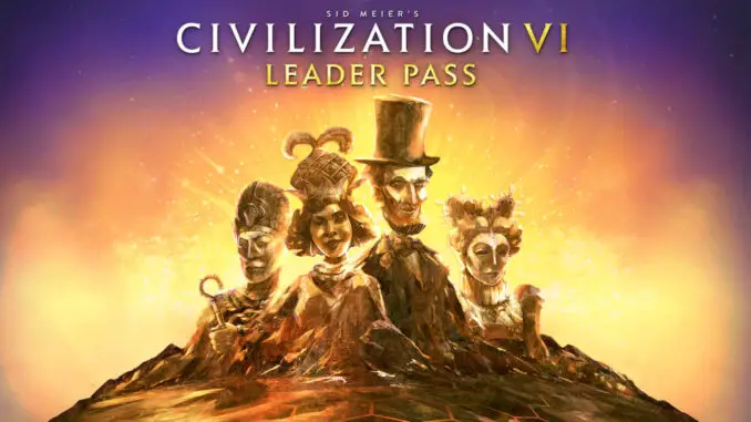 Civilization VI: Leader Pass - Key Art