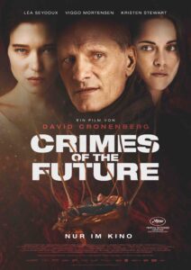 Das Poster von "Crimes of the Future" 