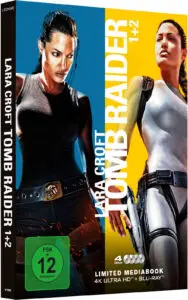 Lara Croft: Tomb Raider 1+2 (Lim. Mediabook UHD-Box)