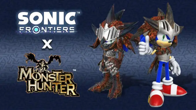 Sonic Frontiers - Monster Hunter - Artwork