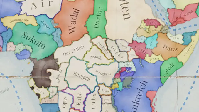 Victoria 3 - In Afrika gibt es viele Orte, die sich zum Kolonisieren eignen