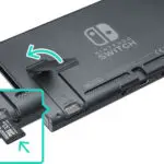 Wo befindet sich der Micro-SD-Steckplatz der Nintendo Switch?