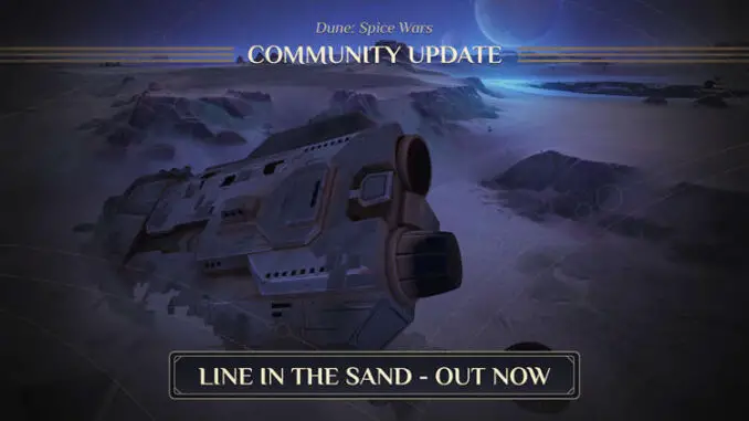 Dune: Spice Wars - Line in the Sand - Key Art