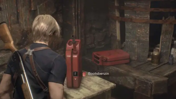 Resident Evil 4 Remake - Bootsbenzin