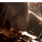 Resident Evil 4 Remake - Leon mit Waffe