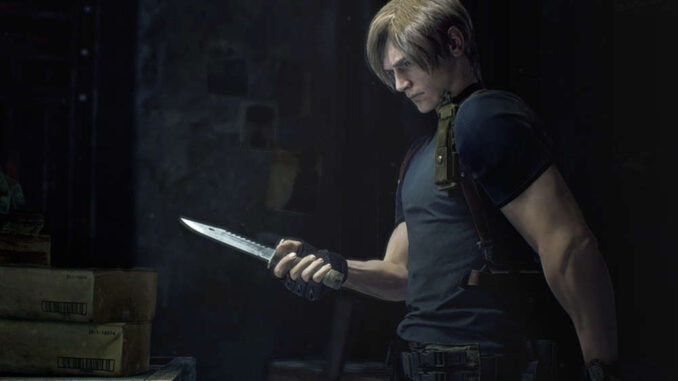 Resident Evil 4 Remake -Das Messer ist eine der vielen Waffen