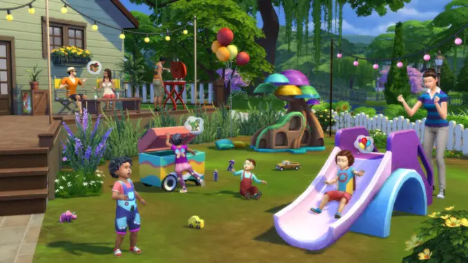 Sims 4 - Kleinkind-Spieltreffen