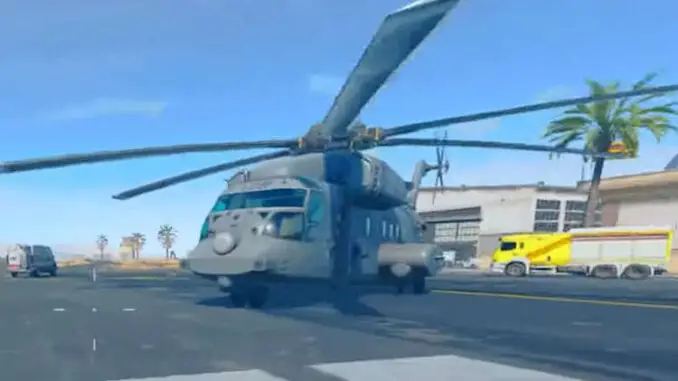 Warzone 2 - schwerer Helikopter