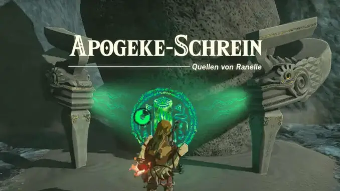 Zelda: Tears Of The Kingdom - Apogeke-Schrein