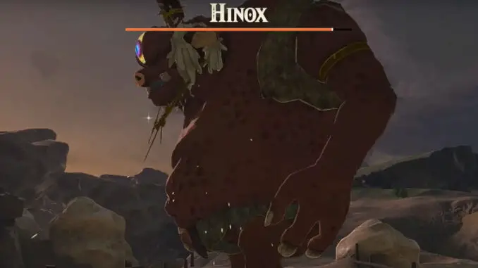 Zelda: Tears Of The Kingdom - Hinox