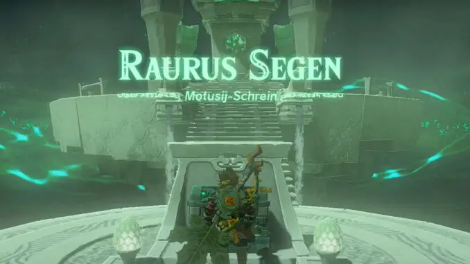 Zelda: Tears Of The Kingdom - Motusij-Schrein
