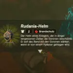 Zelda: Tears Of The Kingdom - Rudania-Helm