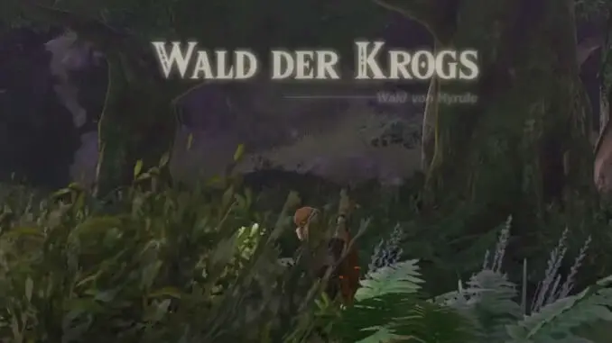 Zelda: Tears Of The Kingdom - Wald der Krogs