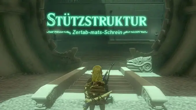 Zelda: Tears Of The Kingdom - Zertab-mats-Schrein