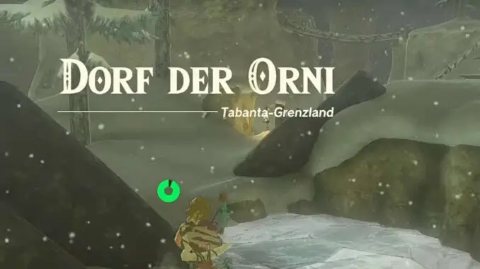Zelda: Tears Of The Kingdom - Dorf der Orni