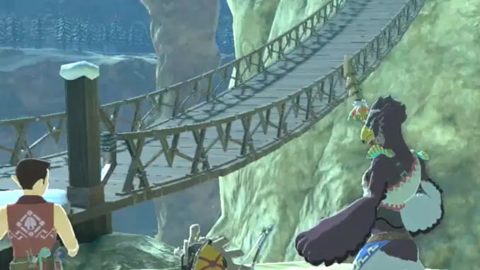 Zelda: Tears of the Kingdom - Die Hängebrücke der Orni