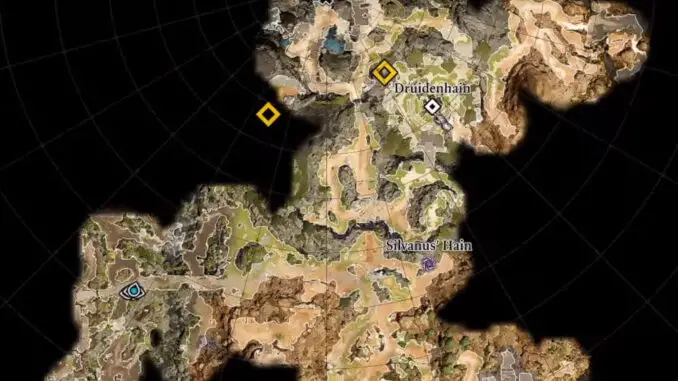 Baldur's Gate 3 - Auf der Karte kann man auch Markierungen setzen