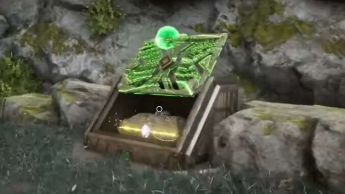 Immortals of Aveum - Kiste hinter einer grünen Tür