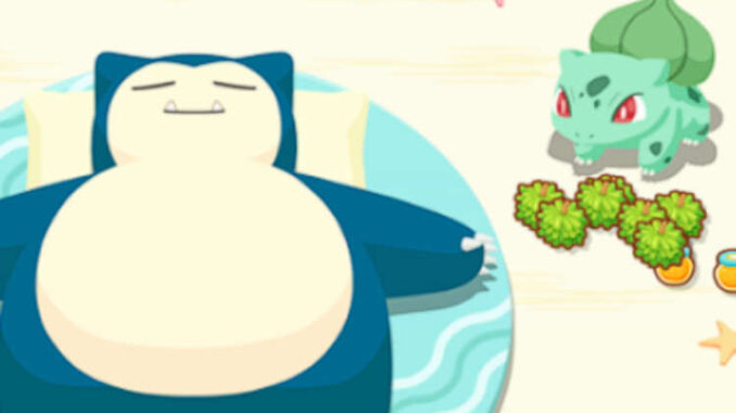 Pokémon Sleep - Relaxo und Bisasam