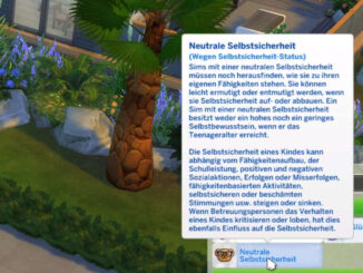 Die Sims 4 - Selbstsicherheit