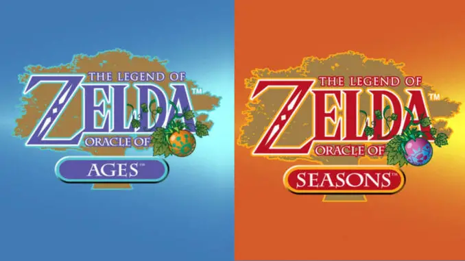 Zelda: Oracle of Ages und Oracle of Seasons - Artwork