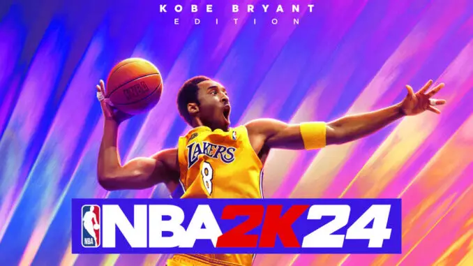 NBA 2K24 - Kobe Bryant Edition Cover Art Vertical