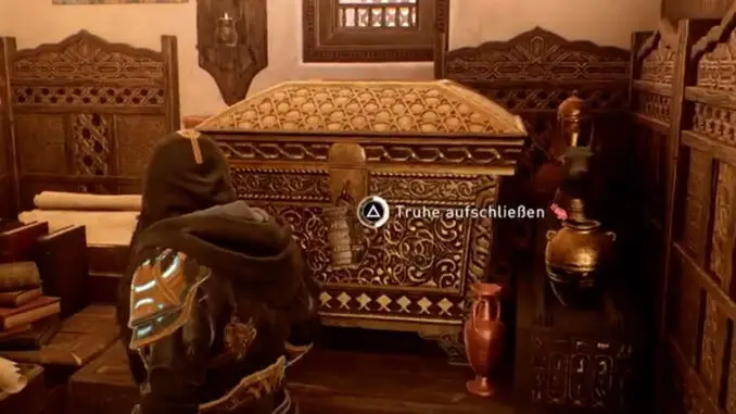 Assassins Creed Mirage - Truhe im Anwesen der Gelehrten